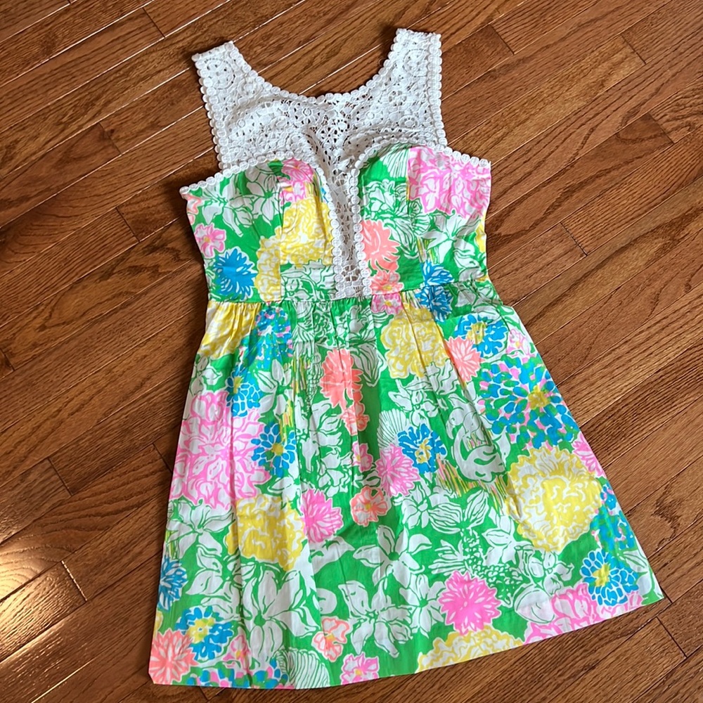 Lilly Pulitzer floral dress